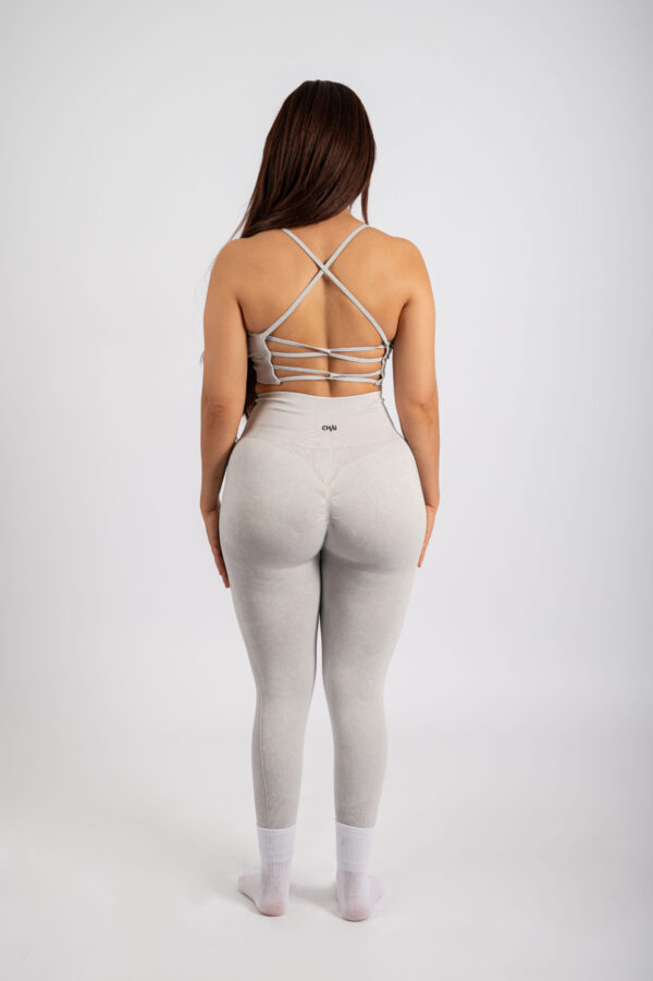 Thin-Strap Sports Bra and Leggings Set