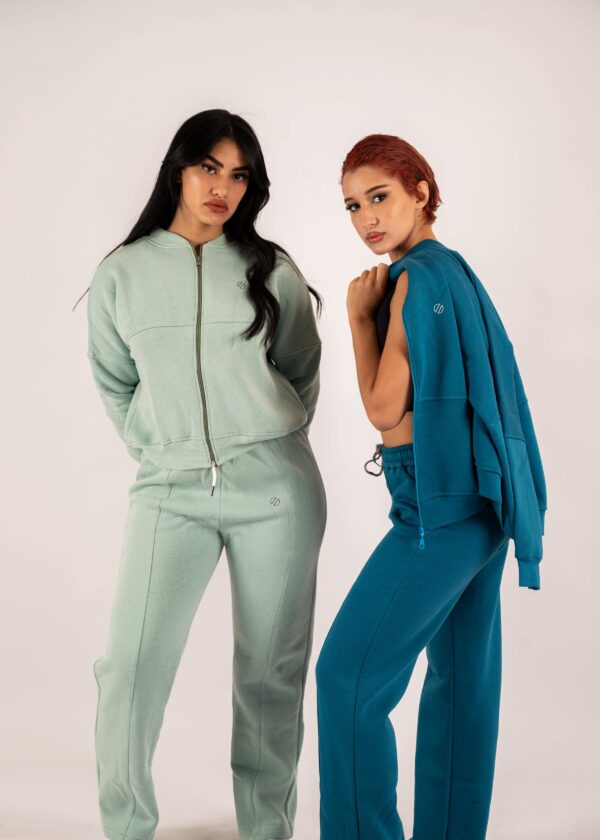 Zip Hoodie Tracksuit Set
