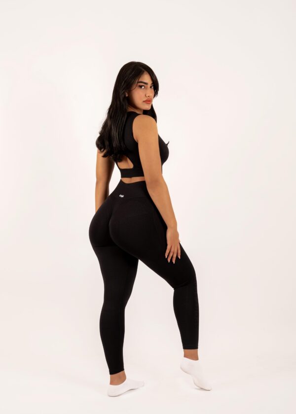 Keyhole-Back Seamless Workout Set