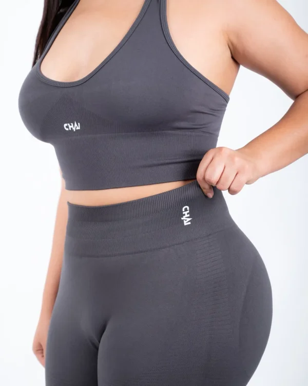 Seamless Halter Bra and Leggings Set