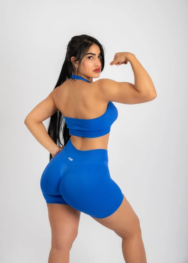 Blue Shorts Set