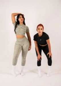 Zebra Pattern Workout Set