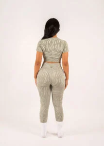 Zebra Pattern Workout Set