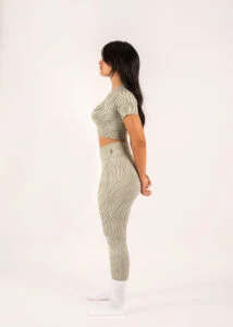 Zebra Pattern Workout Set