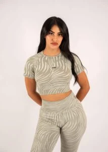 Zebra Pattern Workout Set