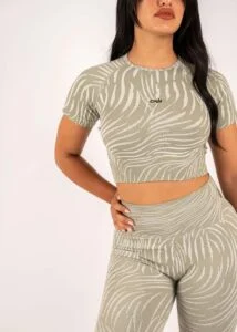 Zebra Pattern Workout Set