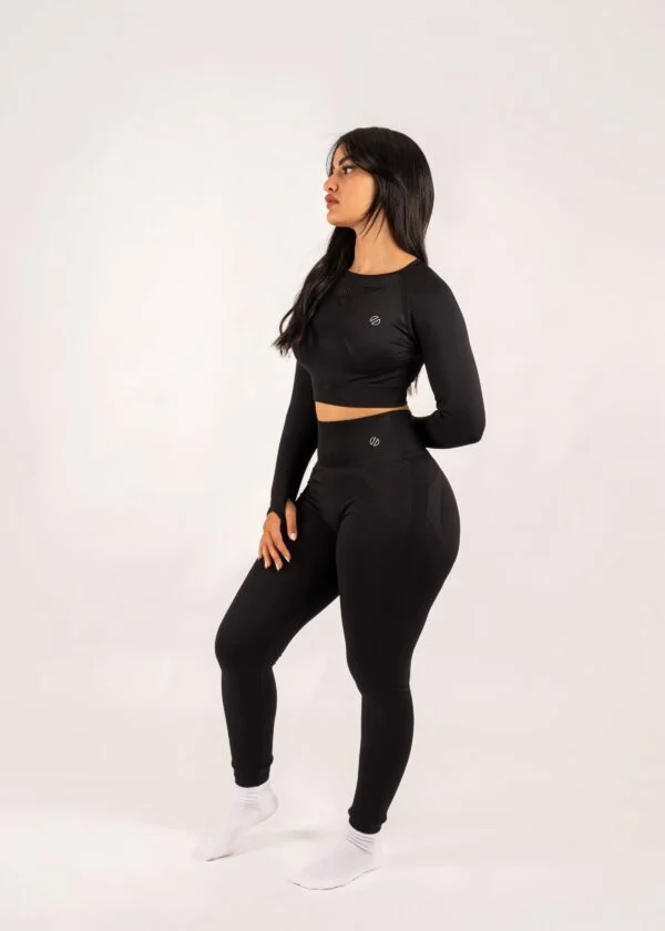 Black Open Back Set