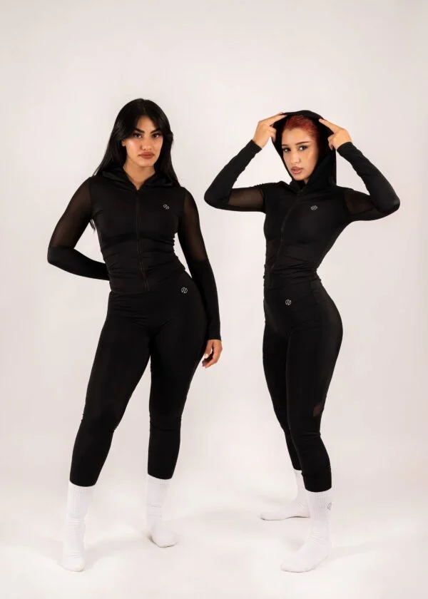 Black Zip Set