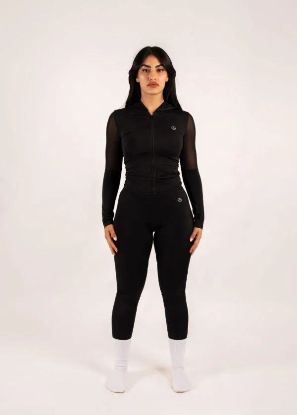 Black Zip Set