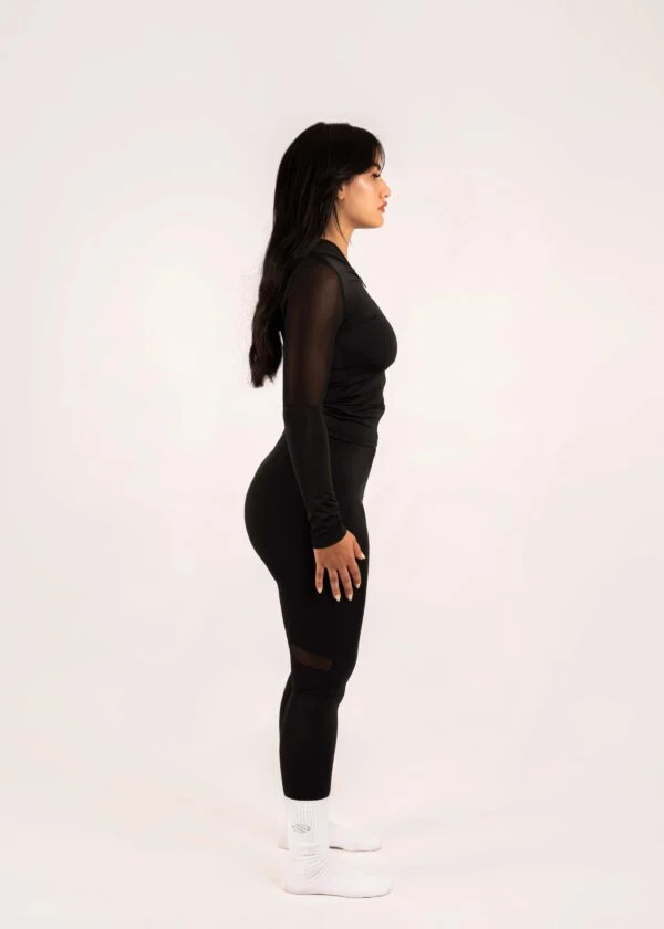 Black Zip Set