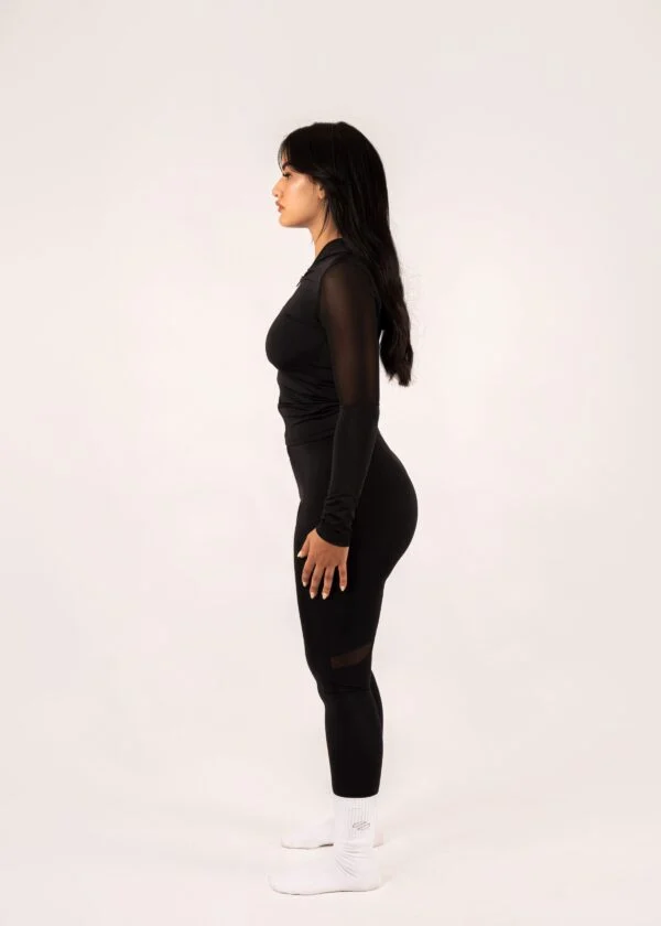 Black Zip Set