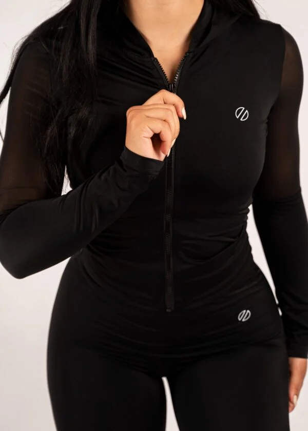 Black Zip Set