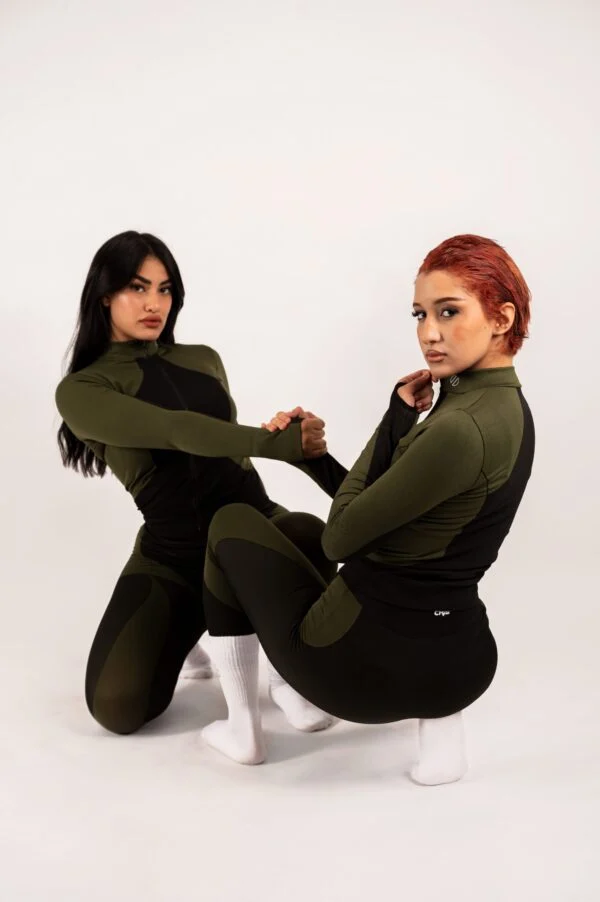 Olive Zip Set