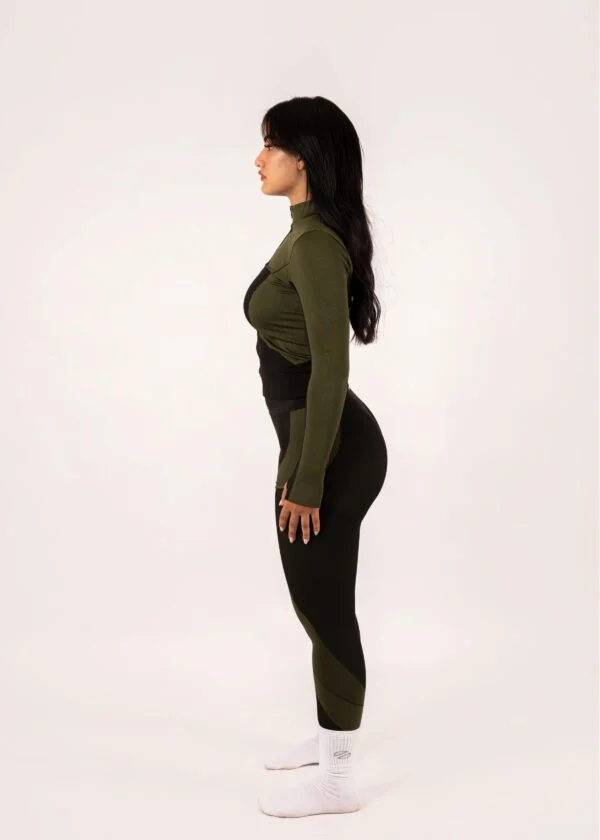 Olive Zip Set