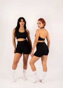 Black Short Workout Set