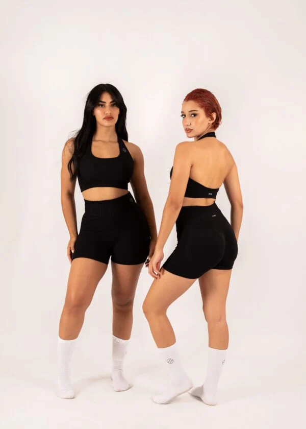 Black Shorts Set