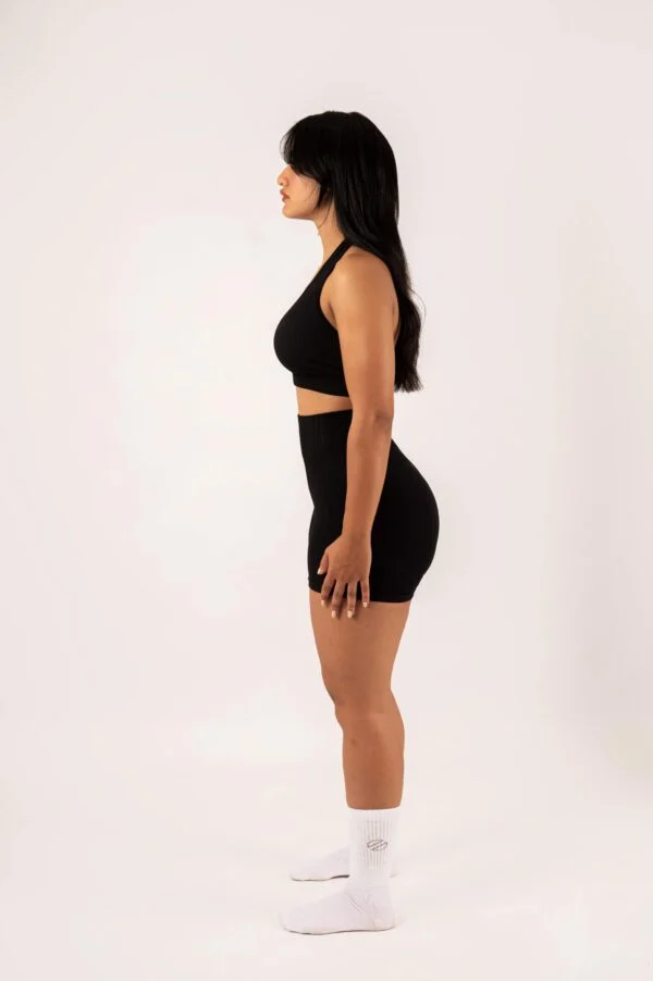 Black Shorts Set