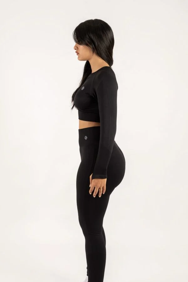 Black Open Back Set
